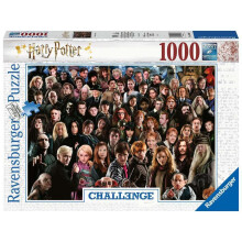 Ravensburger Harry Potter Challenge 1000 stukjes Puzzel voor Volwassenen | Unieke Softclick Technologie | Betoverende Beelden