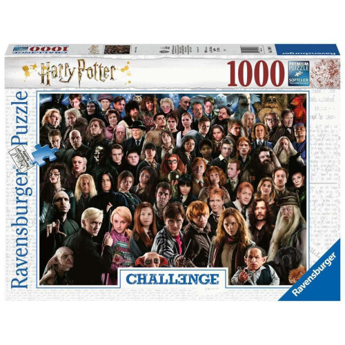 Ravensburger Ravensburger Παζλ Harry Potter Challenge 1000 Τεμαχίων | Μοναδική Τεχνολογία Softclick