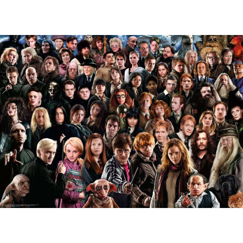 Ravensburger Ravensburger Παζλ Harry Potter Challenge 1000 Τεμαχίων | Μοναδική Τεχνολογία Softclick 2