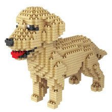 Bits and Pieces  3D-Blockpuzzle Hund  Bausteine ??Hunderasse  Baumodell-Set (Golden Retriever)