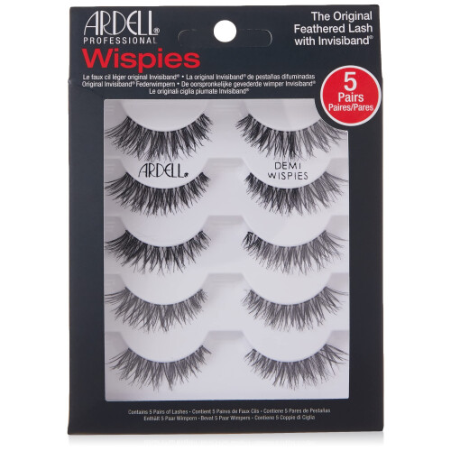 Ardell Ardell 5-pack Wispies Svarta Fransar