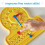 hand2mind NumberLine Clock Sensory Bubble Popper, Fidget Toy for Learning Time 4