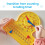 hand2mind NumberLine Clock Sensory Bubble Popper, Fidget Toy for Learning Time 3