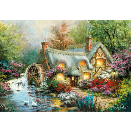 Clementoni Puzzle 1500 HQ Country Retreat 1