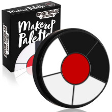 Spooktacular Creations Halloween Makeup Palette 3 Kleuren, Waterproof Zombie Skeleton Makeup