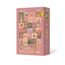 PERMA Aspiration: The Fairytale 1000 darabos kiraks jtk felnotteknek | M jelentse sorozat | Szeszlyes puzzle-muvszet otthoni dekorcihoz, aj