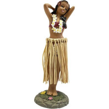 Hawaiianische Auto-Armaturenbrett-Puppe, Hawaiianische Mädchen-Sammelfigur