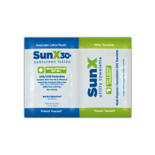 CoreTeX 71443 SunX trlkzo s fnyvdo krm, kettos csomag standard zld/kk/fehr (300 db-os csomag)