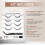 Ardell Ardell Pre-Mapped Eyelash Extensions Kit - False Lashes Wispy, Reusable Segmented Lash Strips, Long-Lasting with Lash Glue and Remover, 4 pack 3
