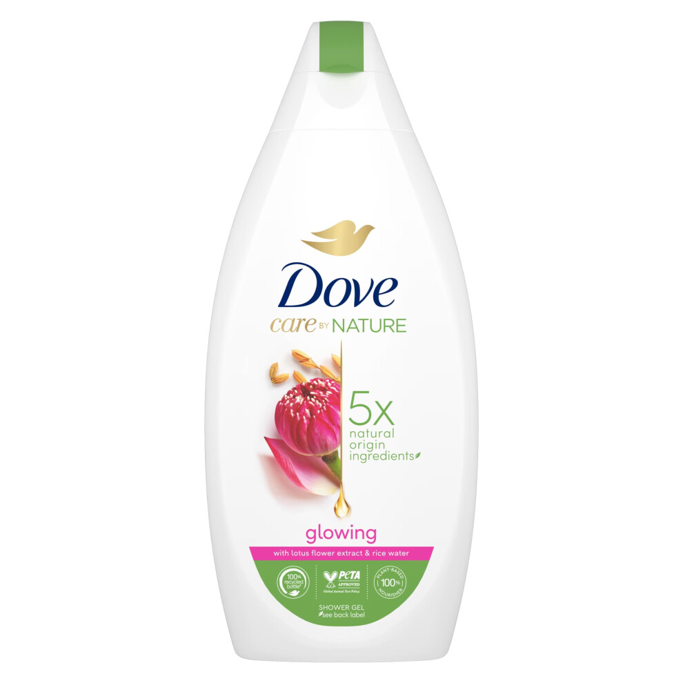 DOVE CARE BY NATURE GLOWING shower gel, 400 ml - Image 3