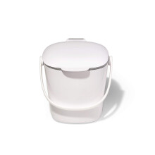 OXO Easy-Clean Compost Bin, White/Grey, 2.8 Litre