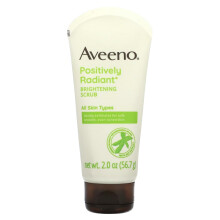 Aveeno Positively Radiant Exfoliërende Gezichtsscrub, 2.0 oz