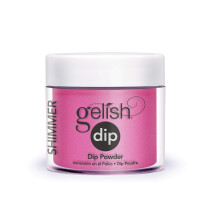 Gelish Amour Dip-Pulver, Pink Nageldip, Heller Pink Pulver für Nägel, 8 Unzen