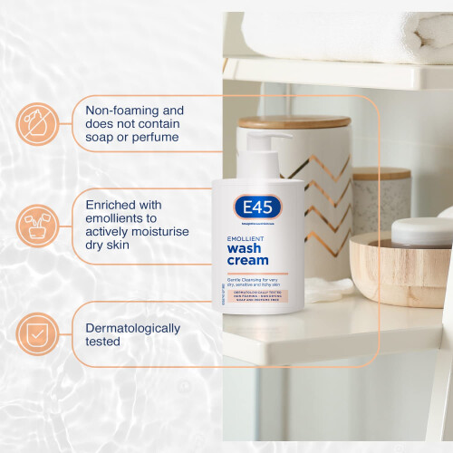 E45 E45 Κρέμα Πλυσίματος 250ml 2