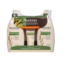 Aveeno Dagelijkse Hydraterende Lotion (18 fl. oz., 2 pk. met 2.5 oz. Tube)