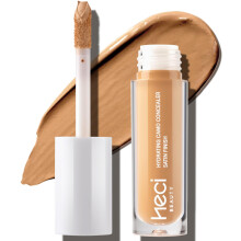 HECI BEAUTY Corrector Líquido, Control de Aceite y Resistente a Transferencias, Acabado Natural para Piel Grasa - Media a Completa
