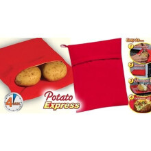 Kochbeutel – Kartoffel-Express – Schnellkoch-Deckel – Perfektes Garen – 4 Minuten – Kartoffeln
