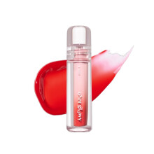 ETUDE Over Glowy Tint #3 Manzana Fresca | Tinte Labial Vegano No Pegajoso | Brillo Labial Hidratante