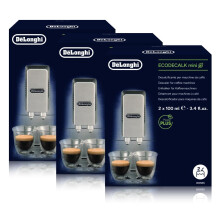 Delonghi Descaler Ecodecalk 2 x 100ml (Pack of 3)