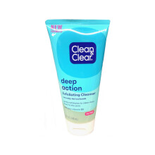 Clean & Clear Deep Action olajmentes hmlaszt arcradr a prusok mly tiszttsra Husto arclemos termszetes hmlaszt gyngykkel Frissto s h