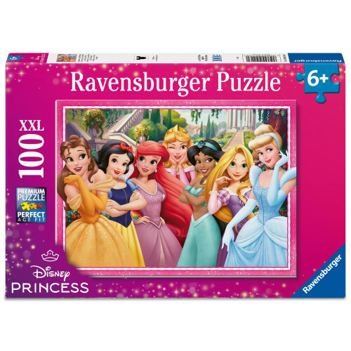 Ravensburger Quebra-cabeça 100 peças XXL - As Princesas Disney 1
