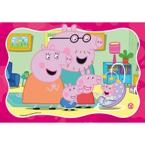Ravensburger Ravensburger Peppa Pig Set Puzzle 2x24 Pezzi per Bambini 2