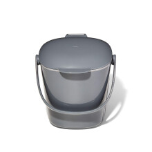 OXO Easy-Clean Compost Bin, Charcoal/Grey, 2.8 Litre