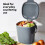OXO Easy-Clean Compost Bin, Charcoal/Grey, 2.8 Litre 4