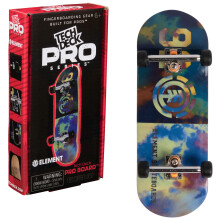 TECH DECK, Element Pro Series Vingerbord met Opslagdisplay, Voor Pro's; Authentieke Mini Skateboards, Speelgoed voor Kinderen 6+