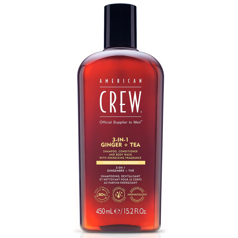 American Crew 3-In-1 Ginger + Tea 450Ml