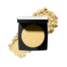 Bobbi Brown vitamine verrijkt geperst poeder | Hydraterende make-up fixerende poeder voor een gelijkmatige look | Vitamine B 0,28 ounce geel