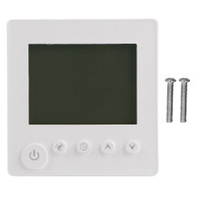 Thermostat intelligent programmable pour systèmes de chauffage électrique, thermostat à microprocesseur assurant une régulation précise de la