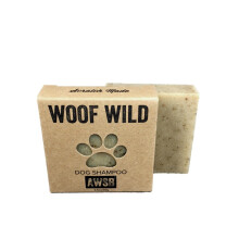 Woof Wild Hondenshampoo Bar, Vegan, Dierproefvrij, met Biologische Ingrediënten voor Honden met Jeuk