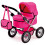 Bayer Doll pram BAYER Design Trendy 13029AA deep Pink 1