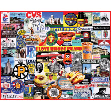 White Mountain Puzzles Puzzle da 1000 pezzi I Love Rhode Island