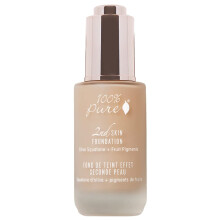 100% PURE 2de Huid Lichte Serum Foundation Anti-Aging Gezichtsmakeup - Mengbare Dekking Liquid Hydratatie Boost