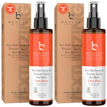 Beauty by Earth Spray al Sale Marino per Capelli - Testurizzante Onde da Spiaggia, 6 Fl Oz