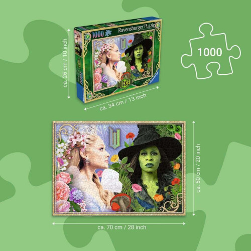 Ravensburger Ravensburger Wicked Movie Part 2 1000 Piece Jigsaw Puzzle 2