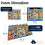 WHITE MOUNTAIN White Mountain Puzzles Lake Time 1000 Stuk Puzzel Collage 3