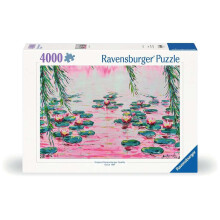 4000 p Die rosa Seerosen