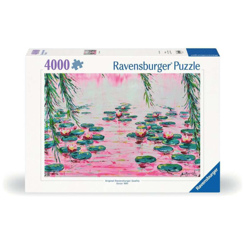 Ravensburger 4000 p Die rosa Seerosen