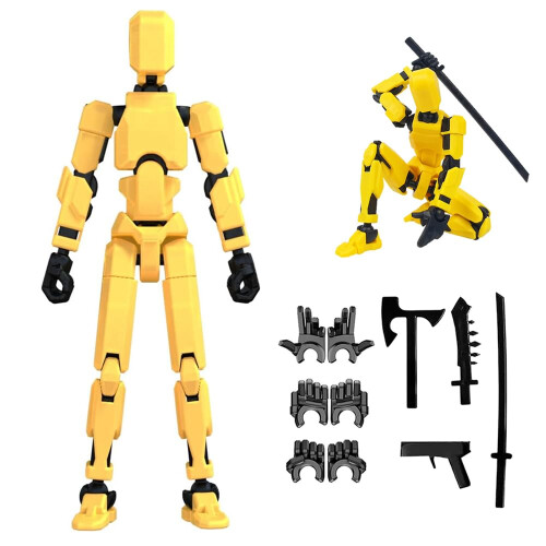 (Assemblage terminé) Ensemble de Figurines Titan 13 2025, Figurines Robot 13, Figurine Movable Multi-Joint