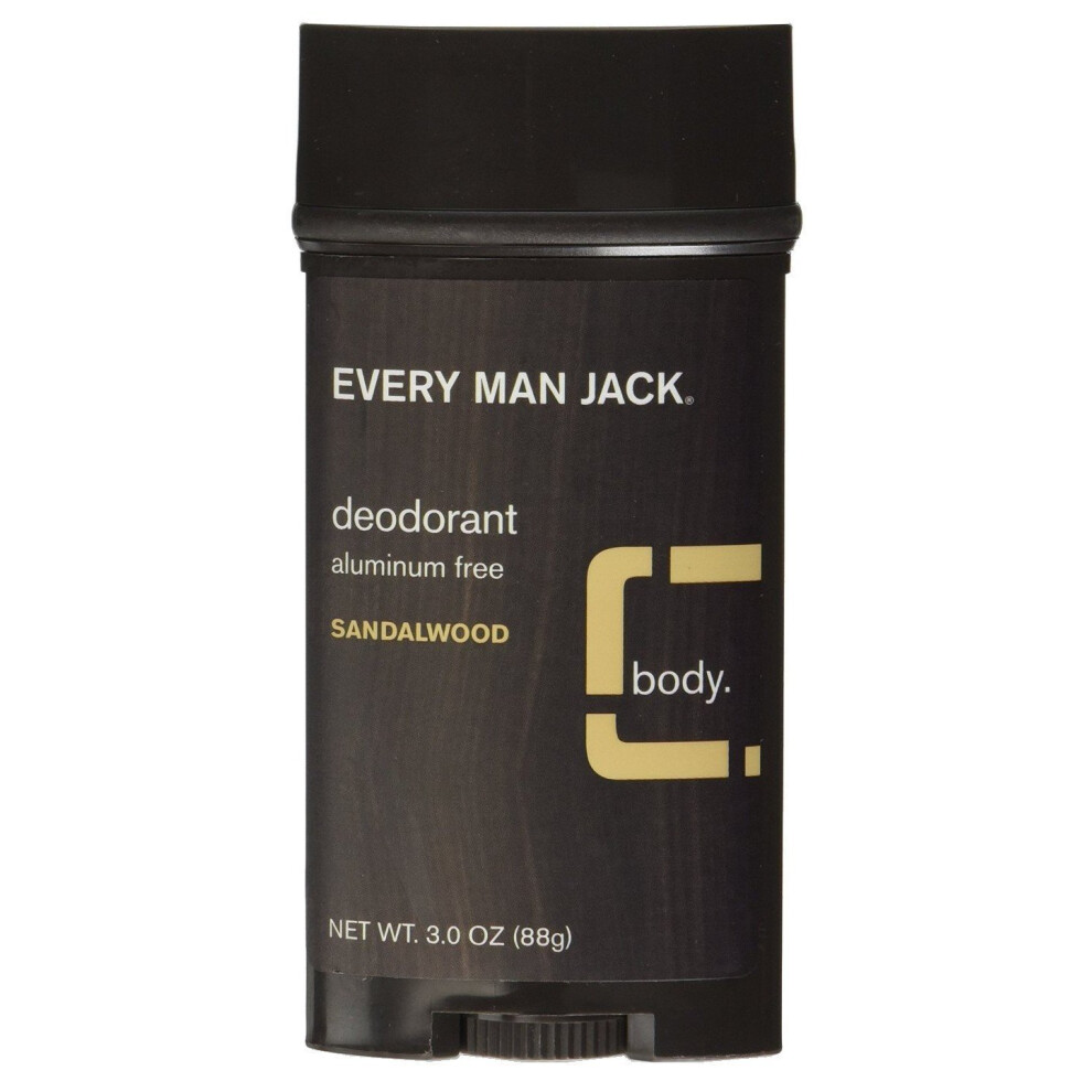 Every Man Jack Deodorant - Sandalwood 89Ml