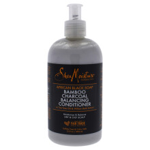Shea Moisture Balsamo Idratante Sapone Nero Africano e Carbone di Bamboo 13 Fl Oz (Pack di 1)