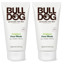 Bulldog Skincare and Grooming For Men Original Face Wash, Packung mit 2 5 Unzen
