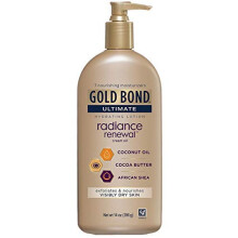 Gold Bond Ultimate Radiance Renewal, 14 Ounce Lotion with Coconut Oil, Shea Butter, Cocoa Butter