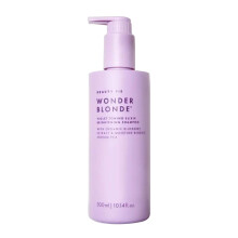 Beauty Pie WonderBlonde Violet Toning Elixir Brightening Sampon - 10,14 fl oz (300 ml) Lila sampon szoke s ezst hajra - Anti-Brass hidratl fnyt