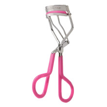 Tweezerman Neon Pink Comfort Grip Curler - Strumento Trucco per Tutte le Forme di Occhi