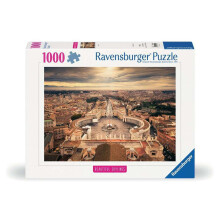 Ravensburger Wunderschöne Skylines - Rom - 1000 Teile Puzzle | Zeitloses europäisches Wahrzeichen | Softclick-Technologie