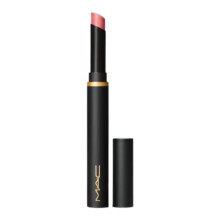 MAC Powder Kiss Velvet Blur Slim Stick Lippenstift - 887 Peppery Pink (Sanfter warmer Pinkton)